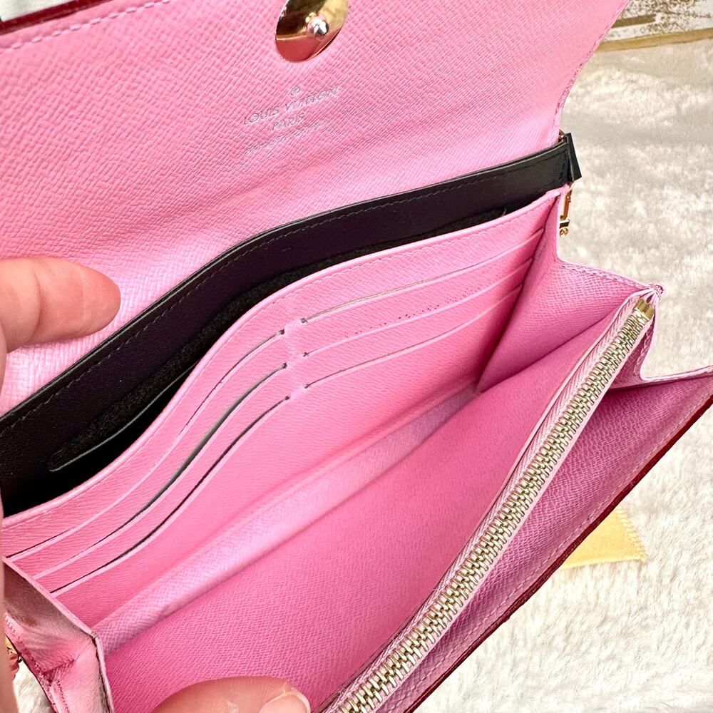 Louis Vuitton X Murakami Multicolor Sarah long wallet from 2009 crossbody - Picture 15 of 16
